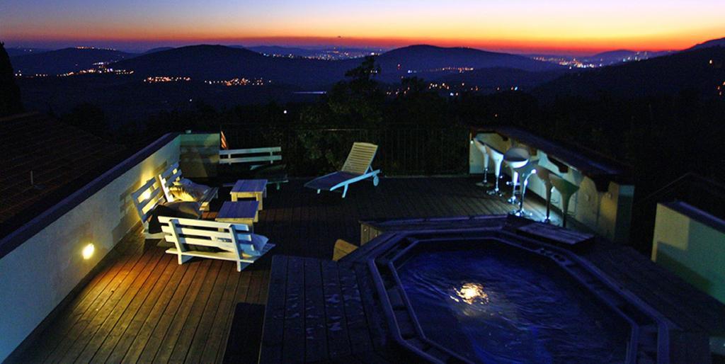 Roof Of The Galilee Villa Amirim Exterior foto