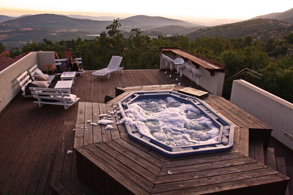 Roof Of The Galilee Villa Amirim Cameră foto